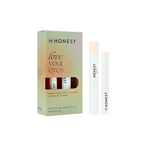 Honest Beauty Love Your Eyes Kit, Holiday Gift, Extreme Length Mascara + Lash...