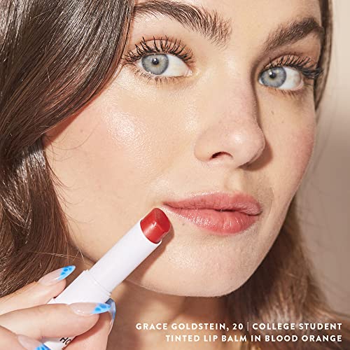 Honest Beauty Tinted Lip Balm, Blood Orange with Acai Extracts + Avocado Oil ...