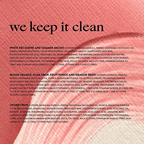 Honest Beauty Tinted Lip Balm, Blood Orange with Acai Extracts + Avocado Oil ...