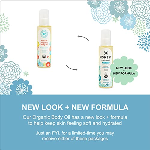 The Honest Company Organic Body Oil, 4 Fl. Oz.