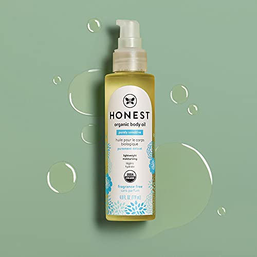The Honest Company Organic Body Oil, 4 Fl. Oz.