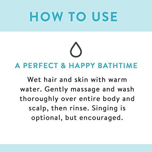 The Honest Company Perfectly Gentle Sweet Orange Vanilla Shampoo + Body Wash,...