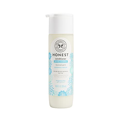 The Honest Company Purely Sensitive Conditioner | Fragrance Free | Hypoallerg...