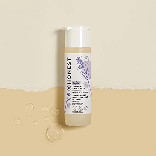 The Honest Company Shampoo + Body Wash, Lavender, 10 Fl. Oz