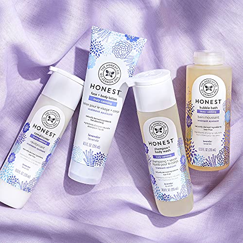 The Honest Company Truly Calming Lavender Conditioner, Lavender, 10 Fluid Oun...