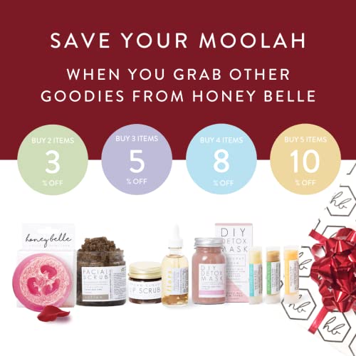 Honey Belle Coffee Scrub | Organic Coffee Scrub for Face & All Natural Body S...