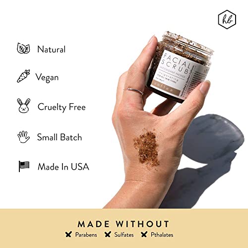 Honey Belle Coffee Scrub | Organic Coffee Scrub for Face & All Natural Body S...