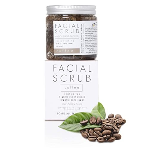 Honey Belle Coffee Scrub | Organic Coffee Scrub for Face & All Natural Body S...