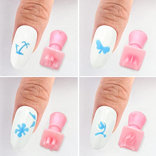12pcs/Set Easy Nail Art Stamper for Acrylic Nail Design Nail Stamp Stamping T...
