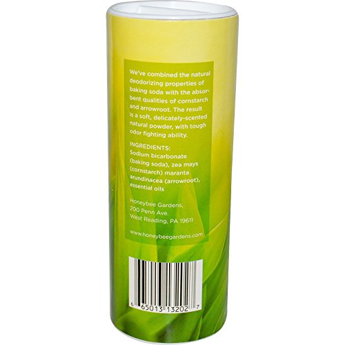 Honeybee Gardens Deodorant Powder | 100% Natural | Talc and Aluminum FREE
