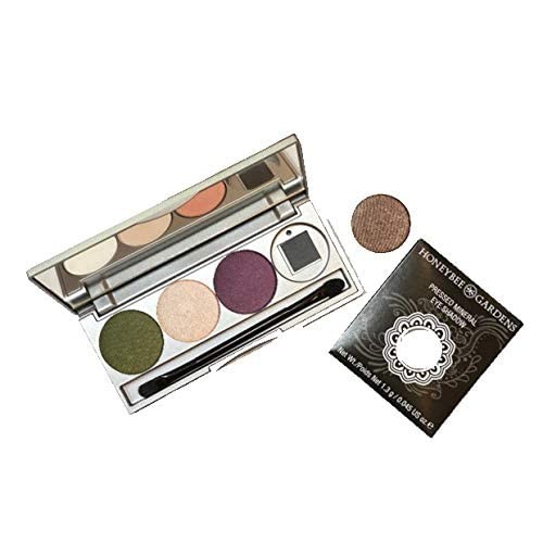 Honeybee Gardens Refillable Pressed Eye Shadow Compact | SOLD EMPTY | Eco Fri...