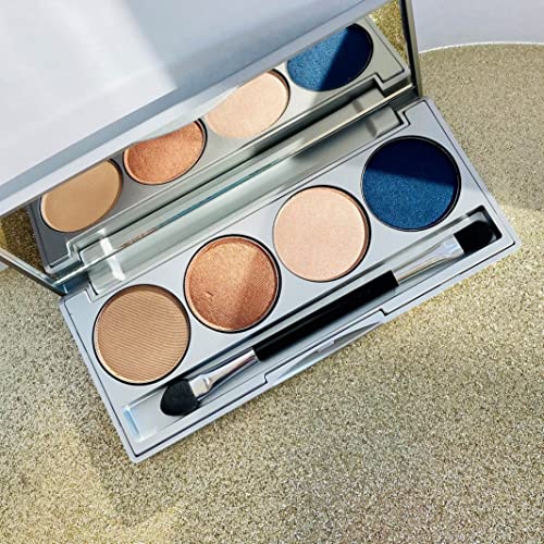 Honeybee Gardens Refillable Pressed Eye Shadow Compact | SOLD EMPTY | Eco Fri...