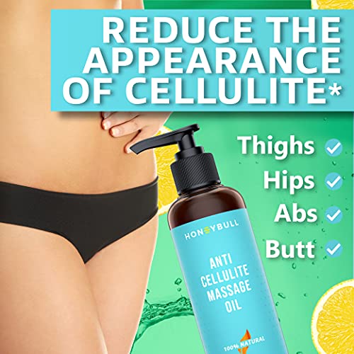 HONEYBULL Cellulite Remover Skin Tightening Cream | Cellulite Massager for St...