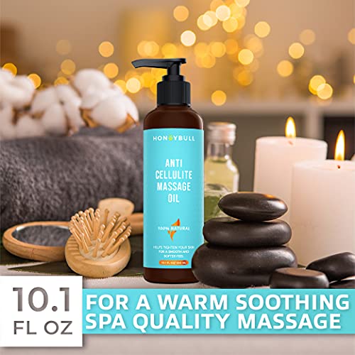 HONEYBULL Cellulite Remover Skin Tightening Cream | Cellulite Massager for St...