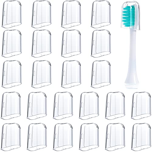 24 Pieces Reusable Toothbrush Cover for Electric Toothbrush Replacement Heads...