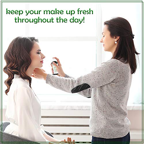 Pure Natural Aloe Vera Mist Setting Spray and Face Toner - Soothing Natural F...