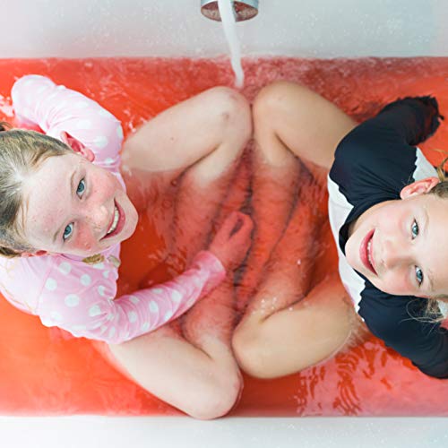 Honeysticks Bath Color Tablets for Kids - Non Toxic Bathtub Color Drops Made ...