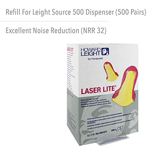 Honeywell Home Howard Leight by Laser Lite High Visibility Disposable Foam Ea...