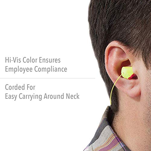 Howard Leight by Honeywell Laser Lite High Visibility Disposable Foam Earplugs