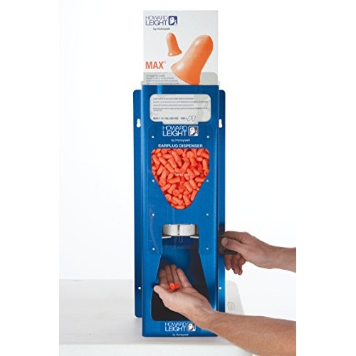 Howard Leight by Honeywell Leight Source 500 Earplug Dispenser (LS-500), blue