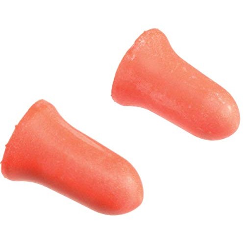 Howard Leight MAX-1 Uncorded NR33 Foam Earplugs Box, 200 Pair (Orange)