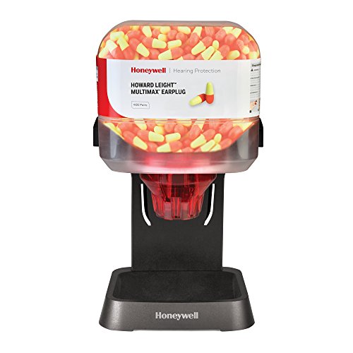 Howard Leight by Honeywell HL400 Earplug Dispenser with 400 Pairs of Multi Ma...
