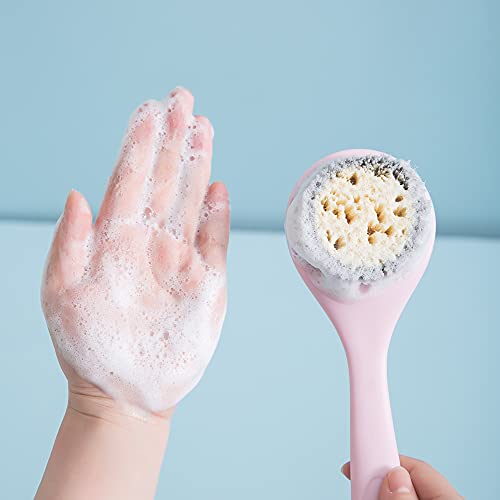 Cartoon Shower Body Brush for Children,Superfine Super Soft Bristles Short Ha...