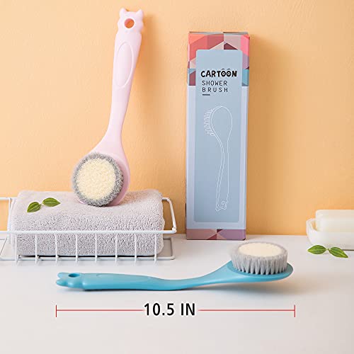 Cartoon Shower Body Brush for Children,Superfine Super Soft Bristles Short Ha...