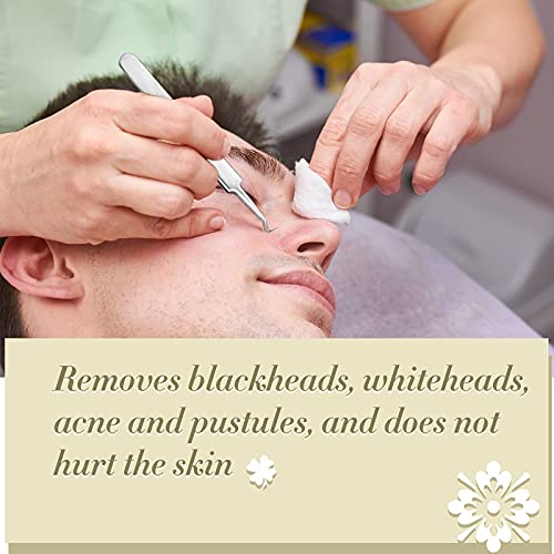 12 Pieces Blackhead Tweezers Acne Tweezers Blackhead Extractor Tool Stainless...