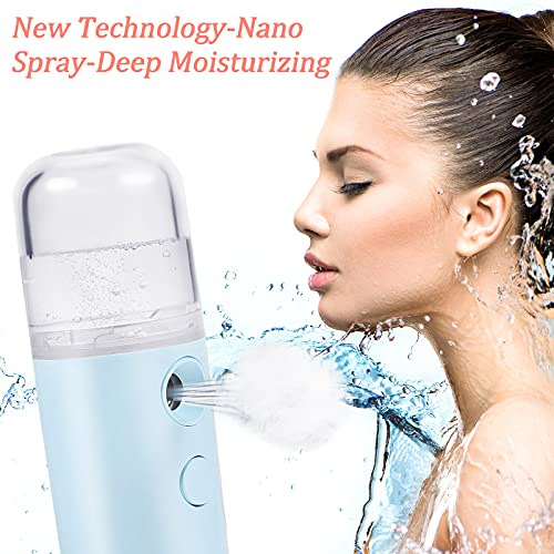 12 Pieces Nano Mist Sprayer Mini Face Mist Handy Sprayer Nano Steamer Mister ...