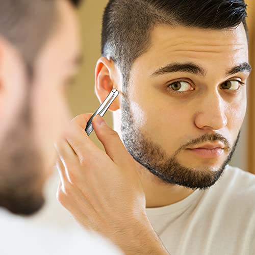 3 Pieces Stainless Steel Round Tip Tweezers Eyebrow Hair Removal Tweezers Mak...