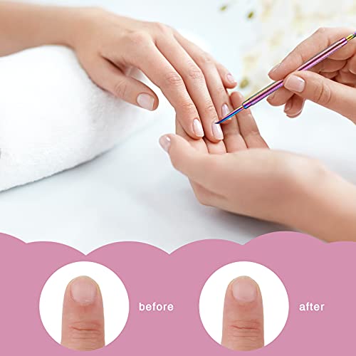 4 Pieces Cuticle Pusher Nail Cuticle Pusher Cuticle Pusher Cuticle Pusher Sta...