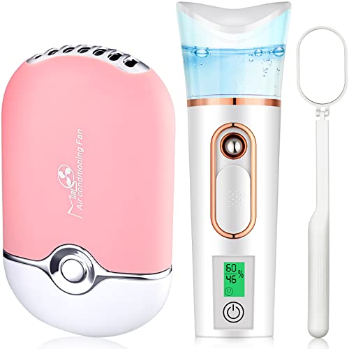 Mister for Lash Extensions USB Eyelash Fan Dryer Portable Nano Facial Mister ...