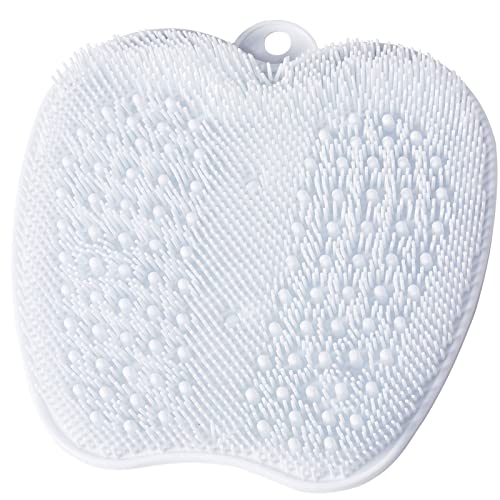 HONYIN Large Shower Foot Scrubber Mat - Cleans，Exfoliation，Massages Your Fe...