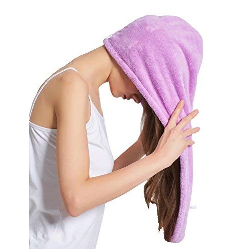 HOPESHINE Hair Drying Towel Twist Women's Soft Shower Microfiber Towels for H...