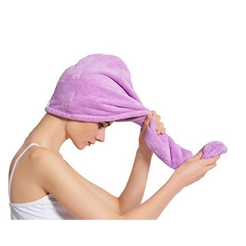 HOPESHINE Hair Drying Towel Twist Women's Soft Shower Microfiber Towels for H...
