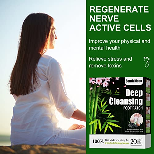 Foot Pads, Natural Deep Cleansing Foot Pads for Relieve Stress and Take Foot ...