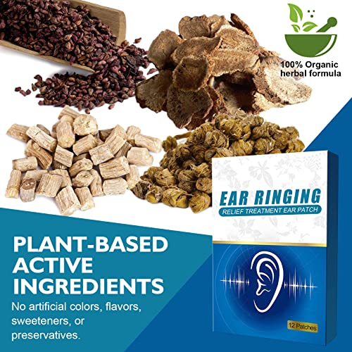 Tinnitus Relief Patches, Tinnitus Relief for Ringing Ears for Hearing Loss an...