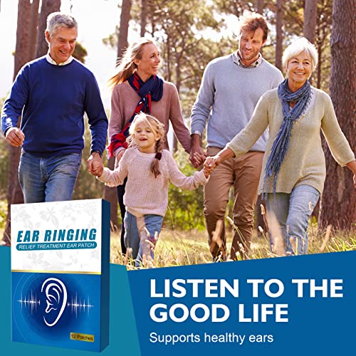 Tinnitus Relief Patches, Tinnitus Relief for Ringing Ears for Hearing Loss an...