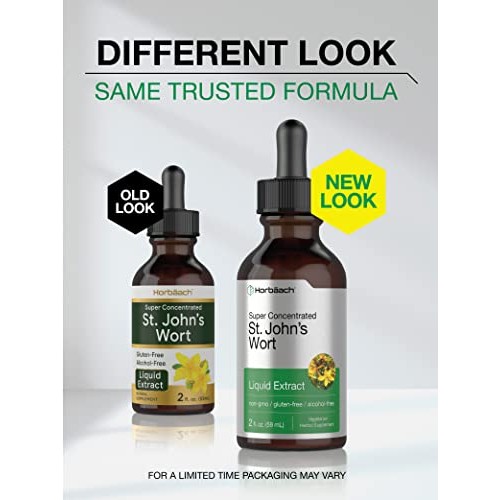 St Johns Wort Tincture | 2 Oz | Alcohol Free | Vegeterian, Non-GMO, Gluten Fr...