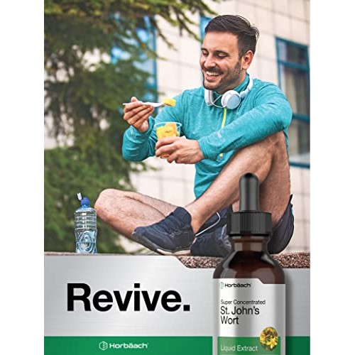 St Johns Wort Tincture | 2 Oz | Alcohol Free | Vegeterian, Non-GMO, Gluten Fr...