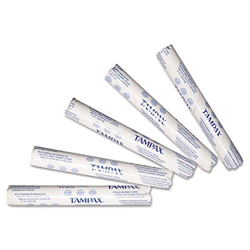 Tampax Tampons for Vending Dispenser in Vending Tubes, Hospeco T500,(Case of ...