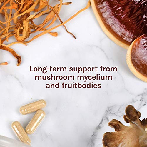 Host Defense, MyCommunity Capsules, Advanced Immune Support, Mushroom Supplem...