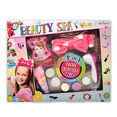 Hot Focus Kids Spa For Girls Toys Day Spa Kit - Kids Playset Deluxe Set With ...