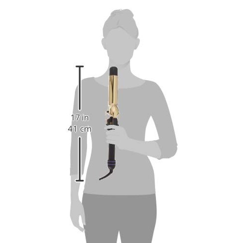 HOT TOOLS Pro Signature Gold Curling Iron, 1-1/4 Inch