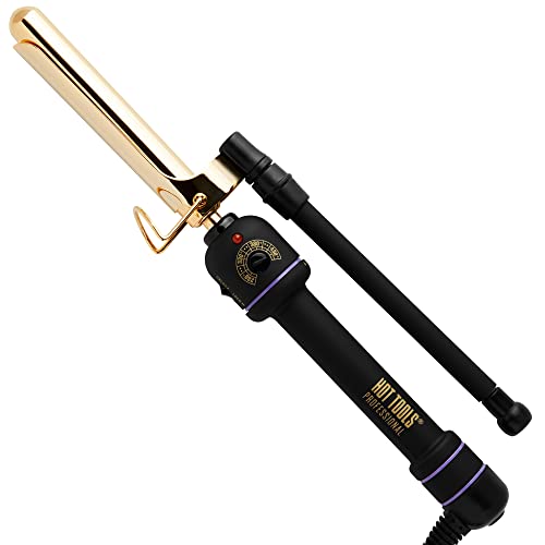 HOT TOOLS Professional 24K Gold Marcel Curling Iron/Wand, 3/4 inch