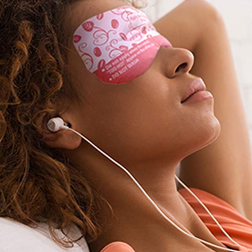 HotHands Steam Therapy Unscented Reusable Eye Pillow, Red, One Size