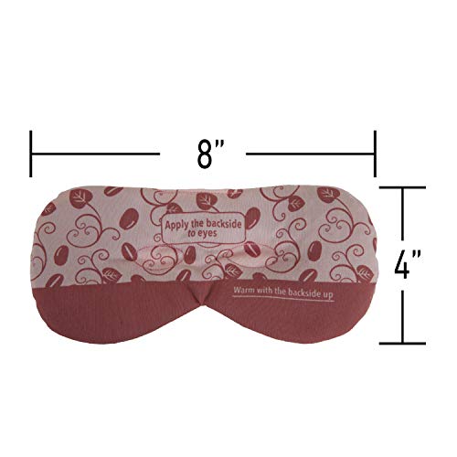 HotHands Steam Therapy Unscented Reusable Eye Pillow, Red, One Size