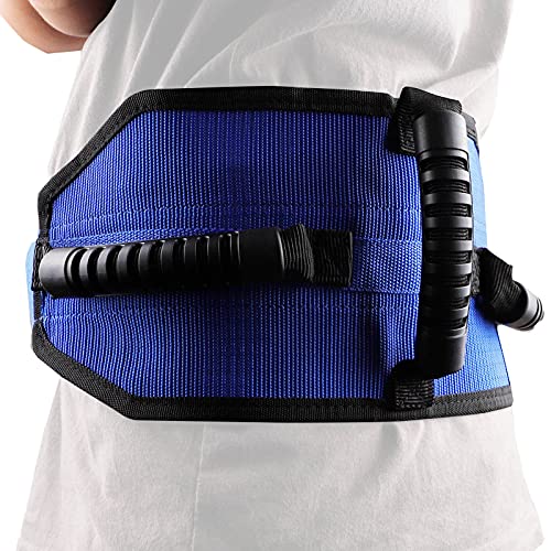 Gait Belt with Multi Handles, Transfer Walking Belt with Quick-Release-Buckle...