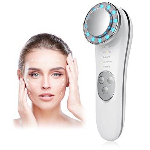 Facial Massager, Skin Care Tools 7 in 1 High Frequency Facial Machine, Skin C...